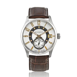 Brix+Bailey Stainless Steel Quartz Watch, Leather Strap from Sostter