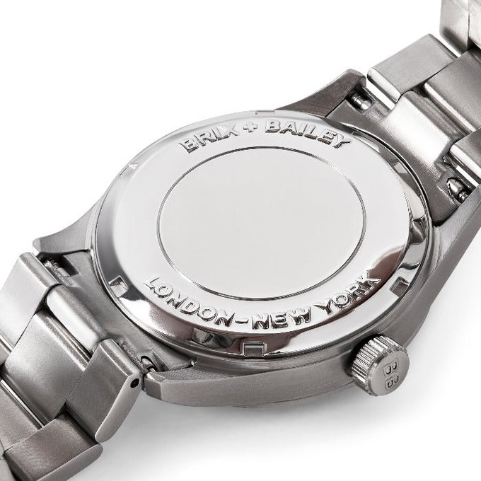 Brix + Bailey Simmonds Stainless Steel Watch 40mm from Sostter