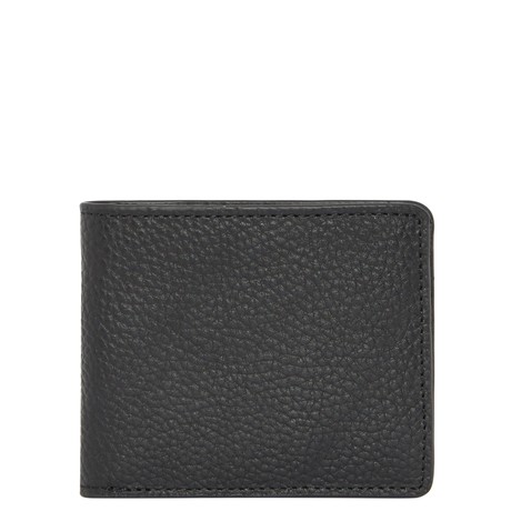 Men's Black Leather Wallet from Sostter