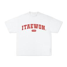 ITAEWON RED TEE via SSEOM BRAND