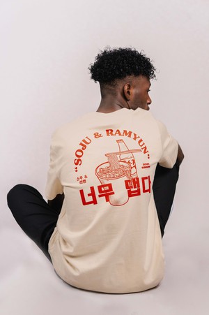 SOJU & RAMYUN TEE from SSEOM BRAND