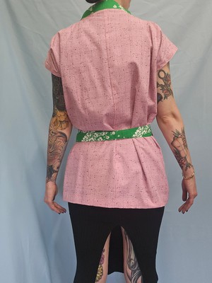 Modular Floral Kimono Top from Stephastique