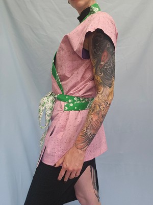 Modular Floral Kimono Top from Stephastique