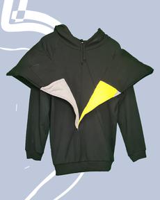 Memento Momentum Hoodie via Stephastique