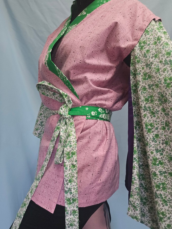 Modular Floral Kimono Top from Stephastique