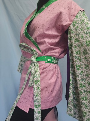 Modular Floral Kimono Top from Stephastique