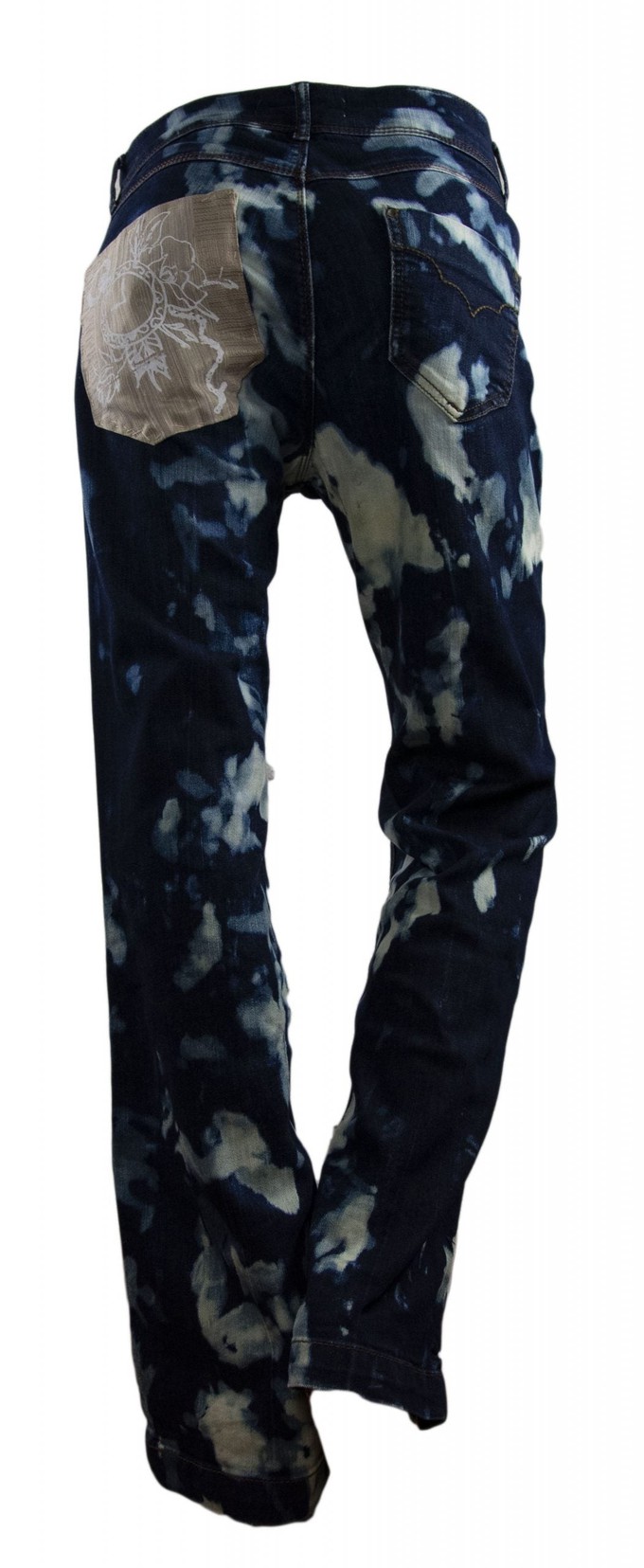 Splatter Print Jeans from Stephastique