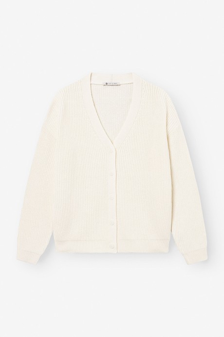 Kurze Strickjacke creme from STORY OF MINE