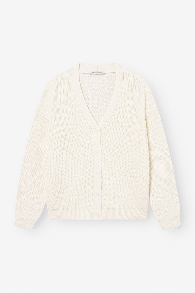 Kurze Strickjacke creme from STORY OF MINE
