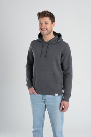 Organic Hoodie Anthracite from Stricters