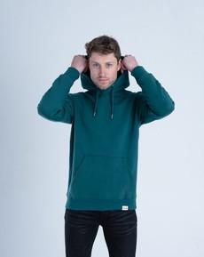 Premium Organic Hoodie Deep Green via Stricters