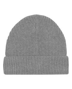 Organic Fisherman Beanie Dark Grey via Stricters