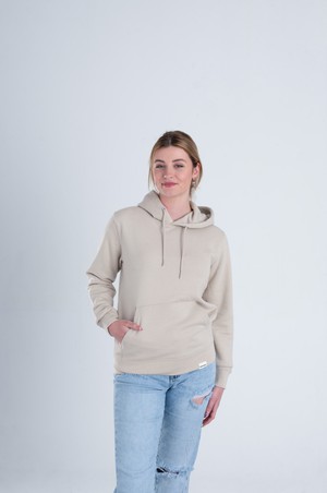 Premium Organic Hoodie Sand from Stricters