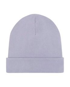 Organic Rib Beanie Pastel Purple via Stricters