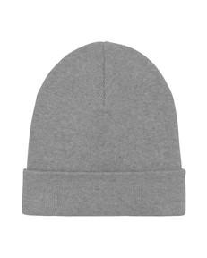 Organic Rib Beanie Dark Grey via Stricters