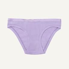 Organic Cotton Low-Rise Bikini in Petal via Subset