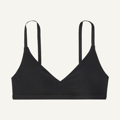 SALE Knickey Triangle Bralette in Carbon from Subset