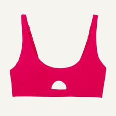 Organic Cotton Keyhole Soft Bra in Aurora via Subset