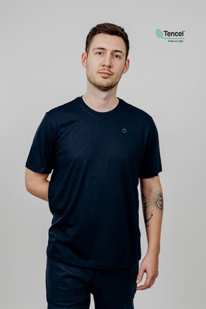Skagerrak Tencel® Tee Navy from Superstainable