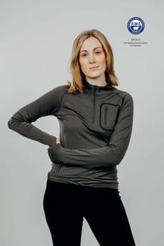 Superino Bolling Half Zip via Superstainable