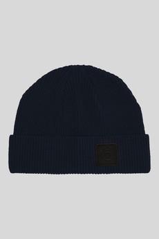 Agger Beanie Navy Eclipse via Superstainable