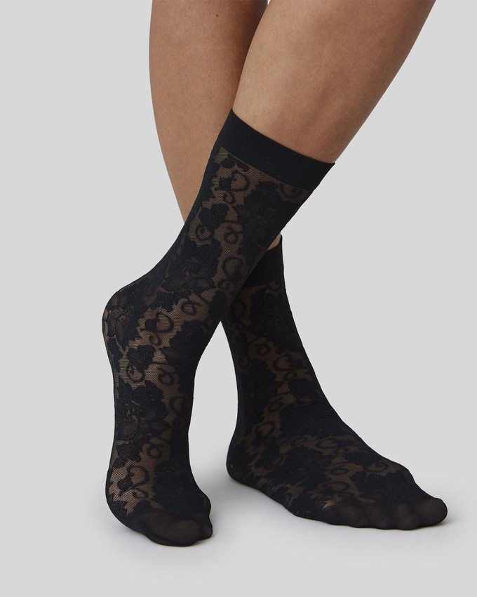 Lily Lace Socks from Swedish Stockings