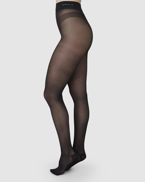 Carla Cotton Sole Tights from Swedish Stockings
