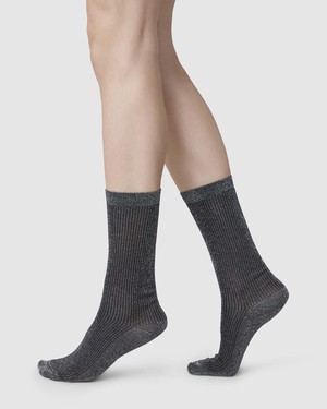 Magda Shimmery Socks from Swedish Stockings