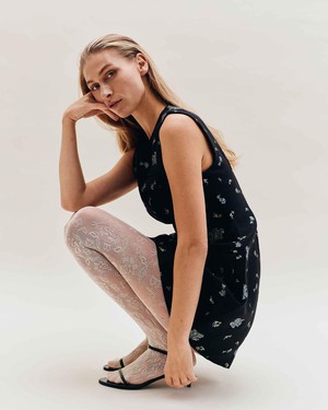 Baum und Pferdgarten Laci Tights from Swedish Stockings