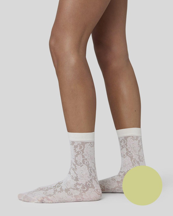 Lily Lace Socks from Swedish Stockings