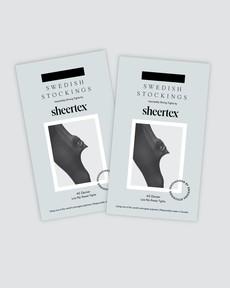 Lois Rip Resistant Tights Bundle: 2 pairs via Swedish Stockings