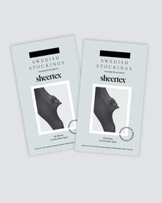 Lois Rip Resistant Tights Bundle: 2 pairs via Swedish Stockings