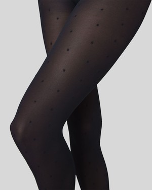 Doris Dots Tights from Swedish Stockings