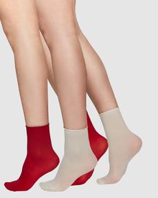 2-pack Judith Socks via Swedish Stockings