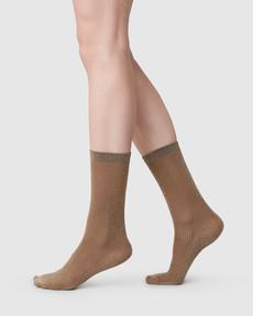 Magda Shimmery Socks via Swedish Stockings