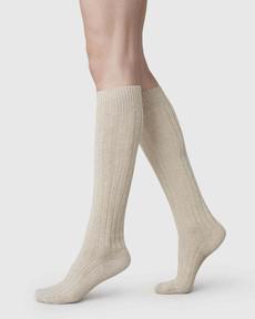 Bodil Chunky Knee-Highs via Swedish Stockings