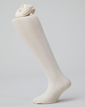 Ebba Rib Children Tights from Swedish Stockings
