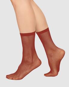 Liv Net Socks via Swedish Stockings
