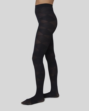 Rebecka Argyle Tights from Swedish Stockings