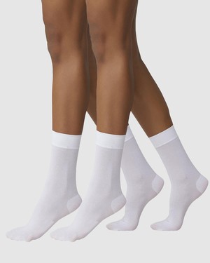 2-pack Thea Cotton Socks from Swedish Stockings