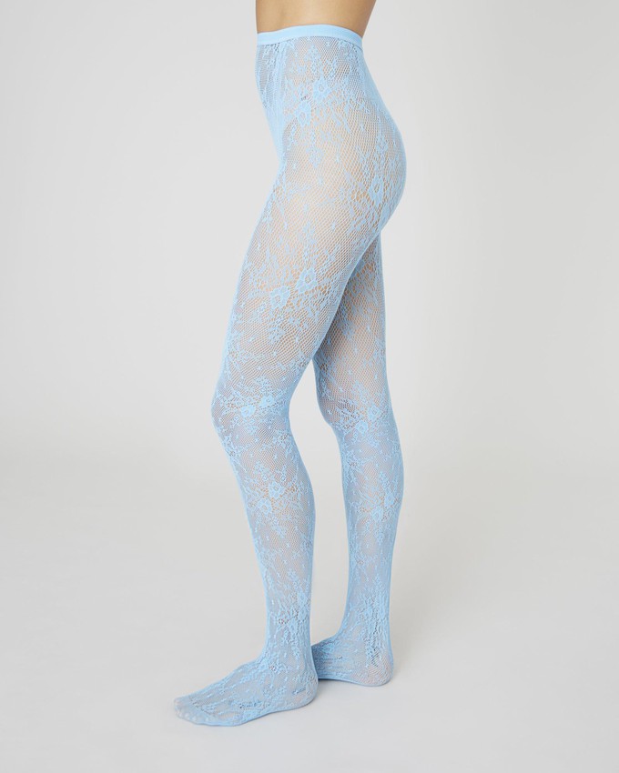Rosa Lace Tights from Swedish Stockings