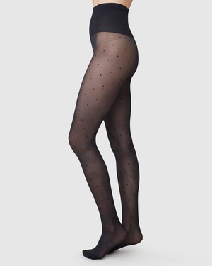 Doris Dots Tights from Swedish Stockings