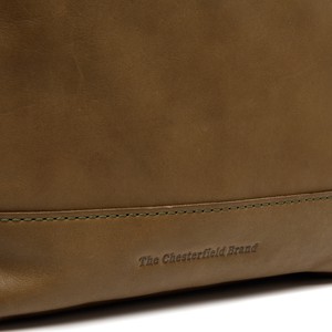 Leather Schoulder bag Olive Green Weimar - The Chesterfield Brand from The Chesterfield Brand