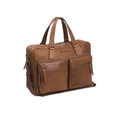 Leather Laptop Bag Cognac Misha - The Chesterfield Brand via The Chesterfield Brand