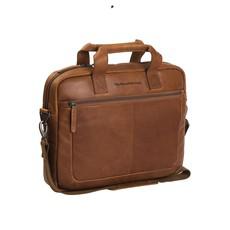 Leather Laptop Bag Cognac Calvi - The Chesterfield Brand via The Chesterfield Brand