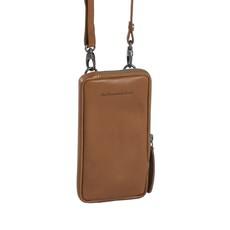 Leather Phone Pouch Cognac Madrid - The Chesterfield Brand via The Chesterfield Brand