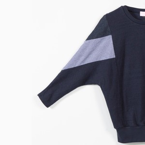 Sweatshirt - AMY - aus 4 verschiedenen recycelten Stoffen: blau, blau, denimº from The Driftwood Tales