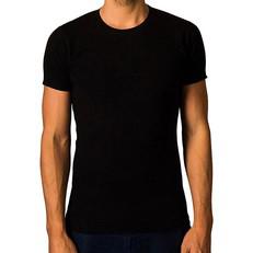 2 x T-Shirt Basic - Bio-Baumwolle - schwarz - O - Ausschnitt via The Driftwood Tales