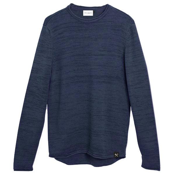 Pullover - gestrickt aus Bio-Baumwolle - Navy from The Driftwood Tales