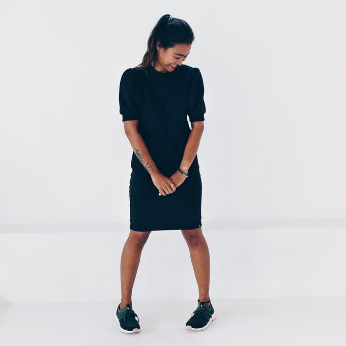 Kleid – Bio-Baumwolle – Schwarz from The Driftwood Tales